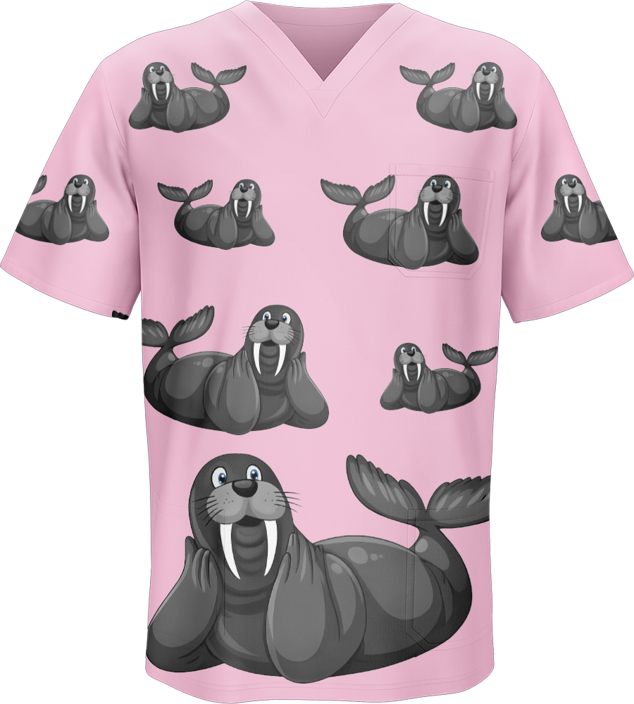 Sassy SeaLion Scrubs