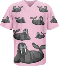 Sassy SeaLion Scrubs 4