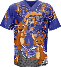 Indigenous Kanga  Scrubs 1