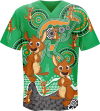 Indigenous Kanga  Scrubs 2
