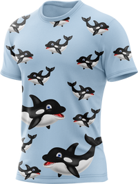 Orca Whale Rash Shirt Short Sleeve 2