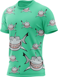Snazzy Shark Rash Shirt Short Sleeve 3