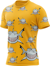 Snazzy Shark Rash Shirt Short Sleeve 1