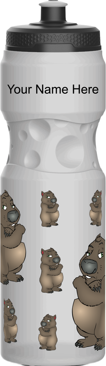 Wally Wombat Drink Water Bottles