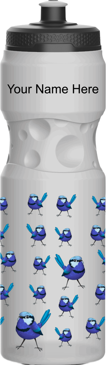 Blue Wren Water Bottle