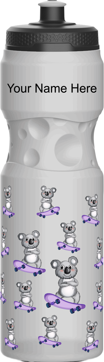 Skater Koala Water Bottles