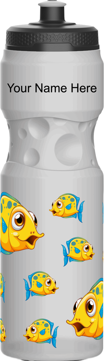 Fish Indigenous Design Water Bottles