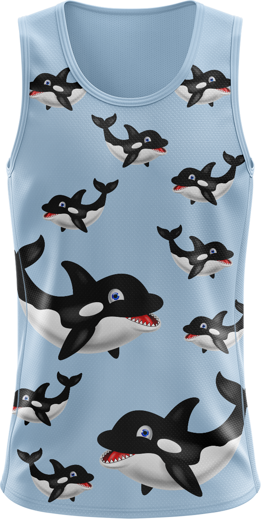 Orca Whale Singlets