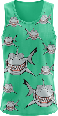Snazzy Shark Singlets 1