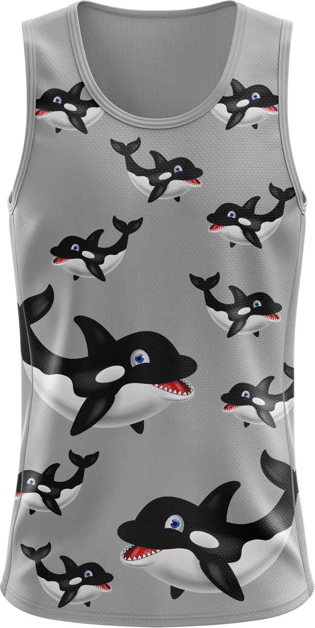 Orca Whale Singlets