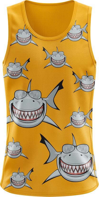 Snazzy Shark Singlets