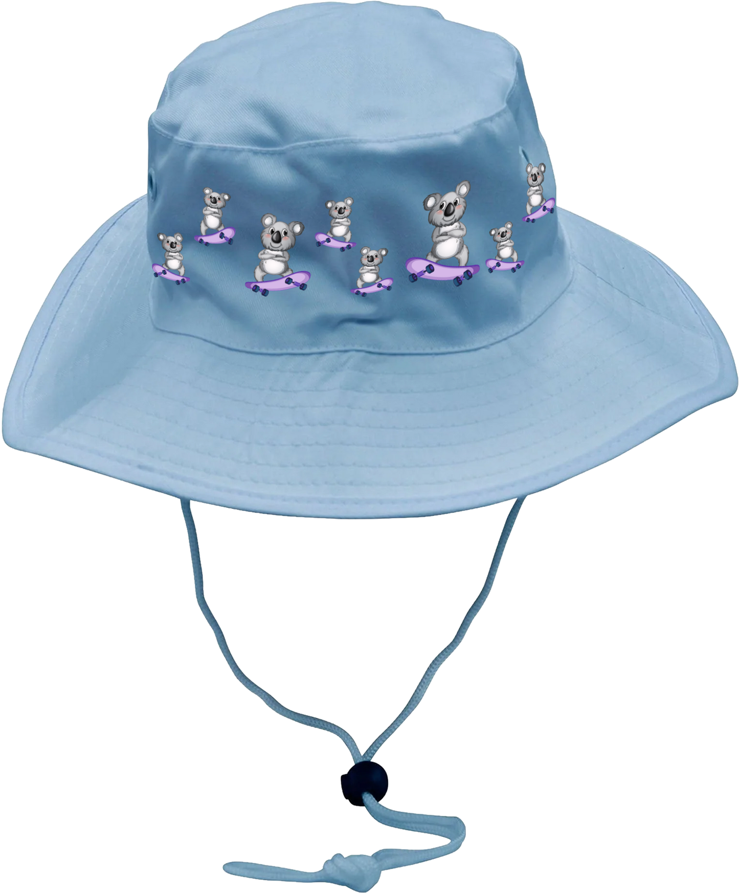 Skater Koala Wide Brim Hat