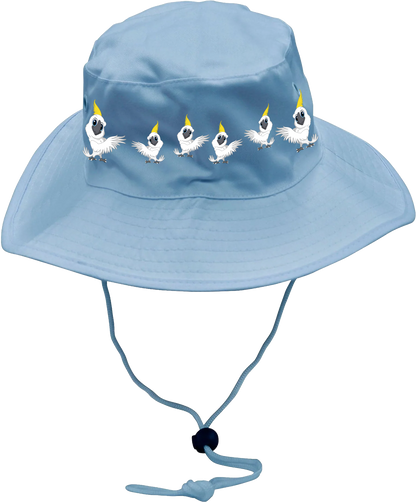 Cool Cockatoo Wide Brim Hat