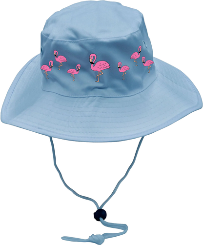 Flamingo Wide Brim Hat