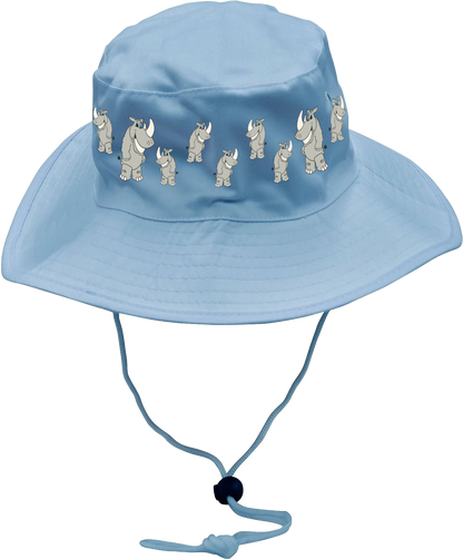 Racy Rhino Wide Brim Hat