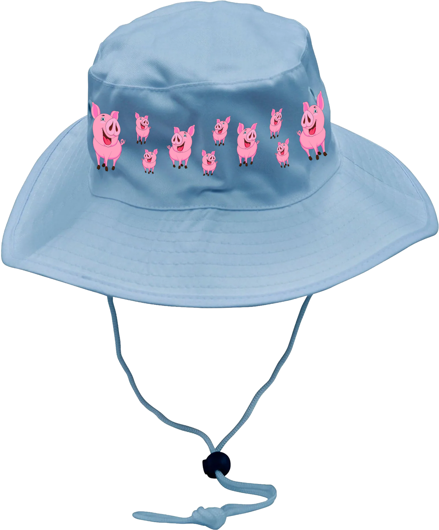 Percy Piggy Wide Brim Hat