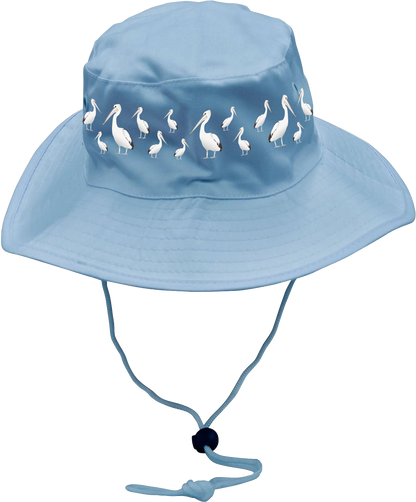 Pesky Pelican Wide Brim Hat