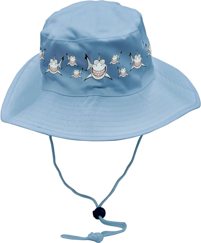 Snazzy Sharks Wide Brim Hat