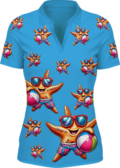 Star Fish Women's Polo
