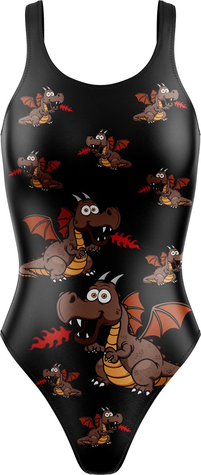 Dopey Dragon Swimsuits