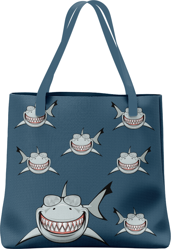 Snazzy Shark Tote Bag