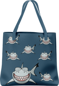 Snazzy Shark Tote Bag 2