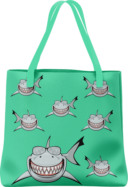 Snazzy Shark Tote Bag