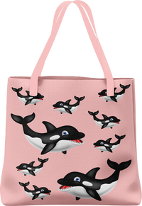 Orca Whale Tote Bag 1