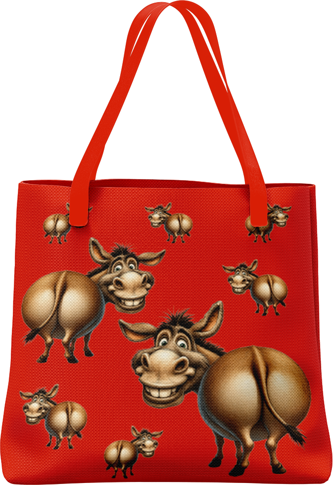 Donkey Tote Bag