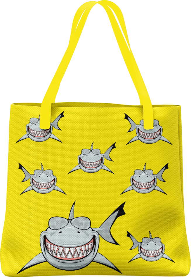 Snazzy Shark Tote Bag