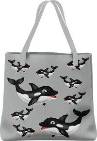 Orca Whale Tote Bag 3