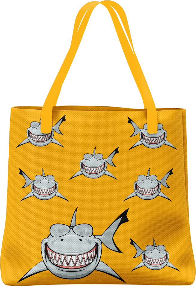 Snazzy Shark Tote Bag