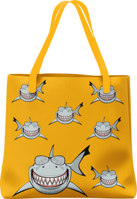 Snazzy Shark Tote Bag 4