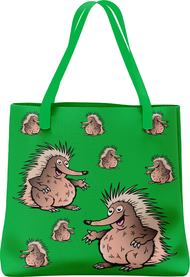 Chinchilla Echinda Tote Bag