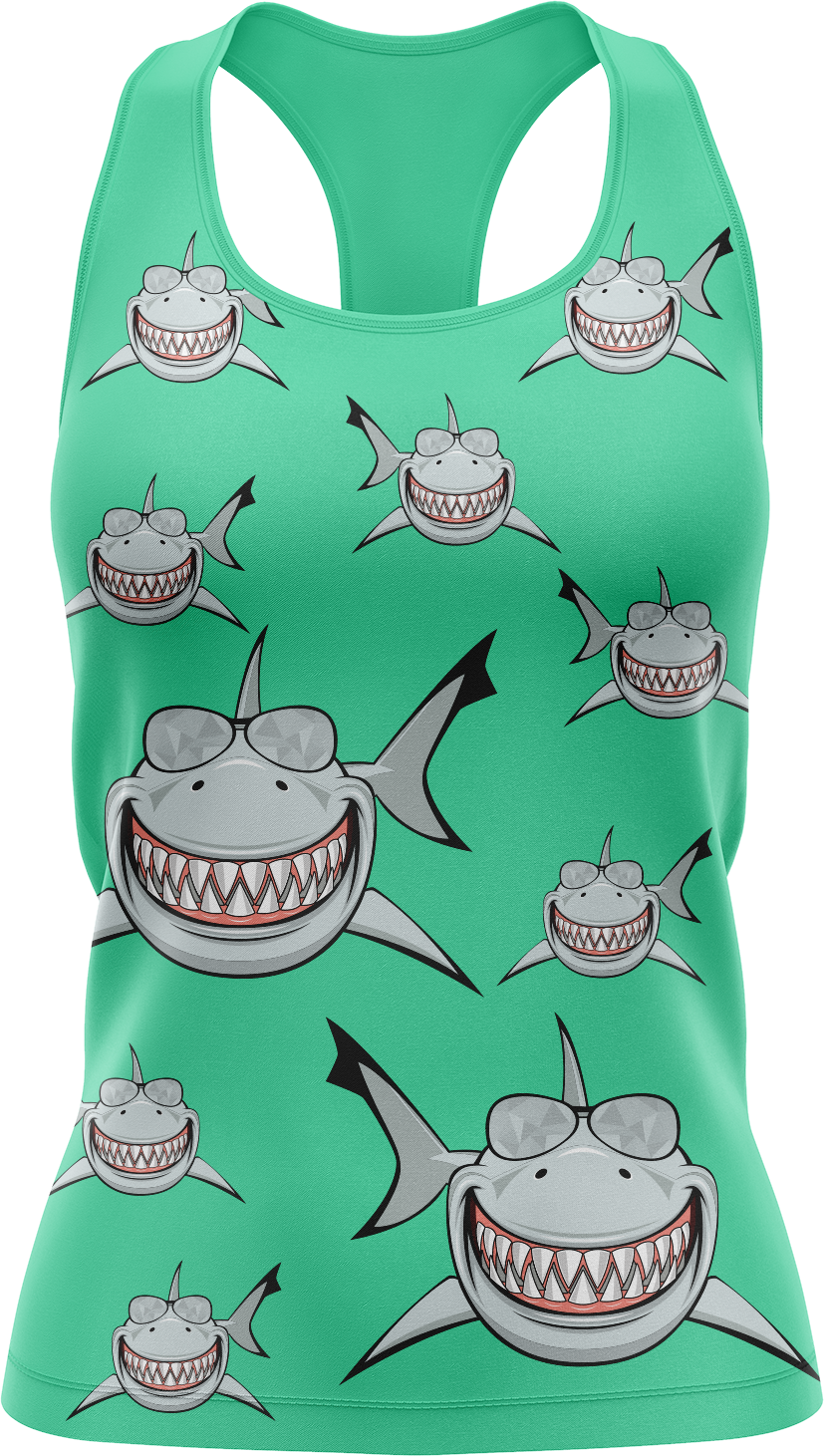 Snazzy Shark Singlets