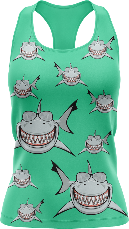 Snazzy Shark Singlets
