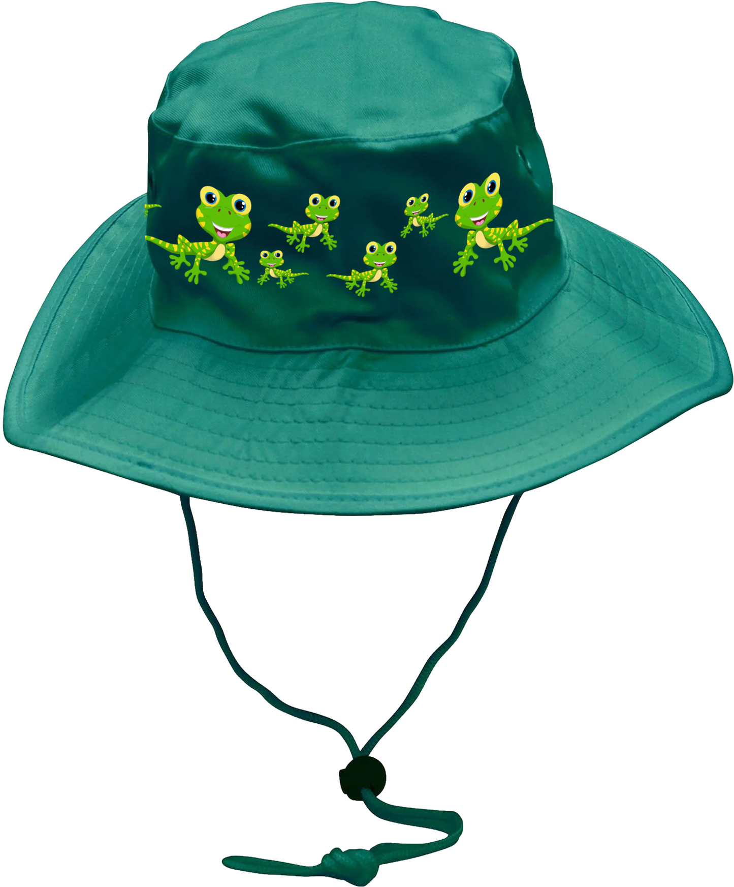 Indigenous Gecko Wide Brim Hat