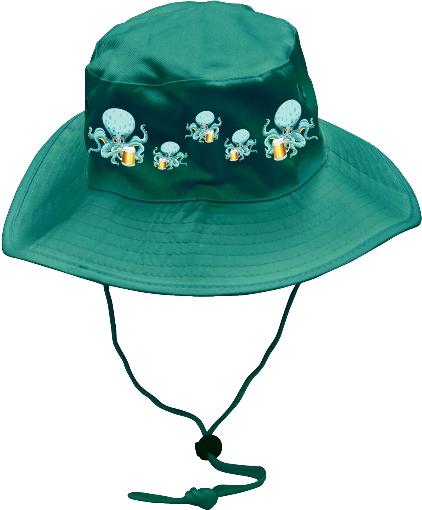 Octopus Wide Brim Hat