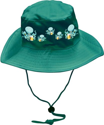 Octopus Wide Brim Hat