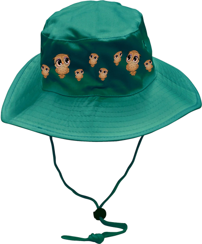 Owl Wide Brim Hat