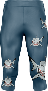 Snazzy Shark Tights 3/4 or full length 2