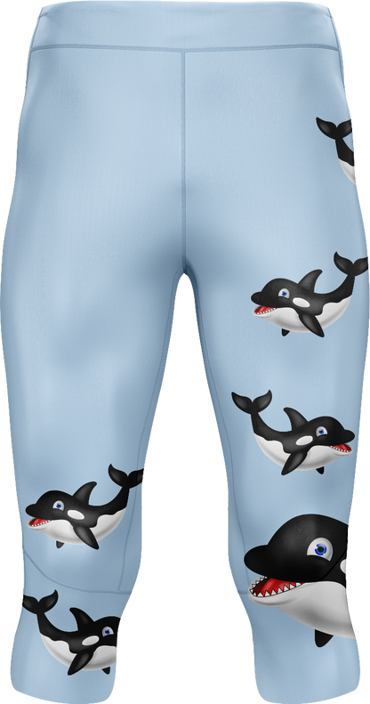 Orca Whale tights 3/4 or full length