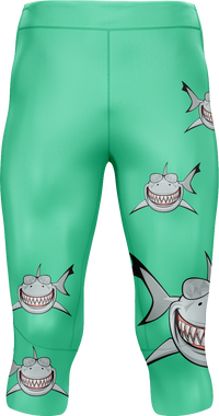 Snazzy Shark Tights 3/4 or full length 1