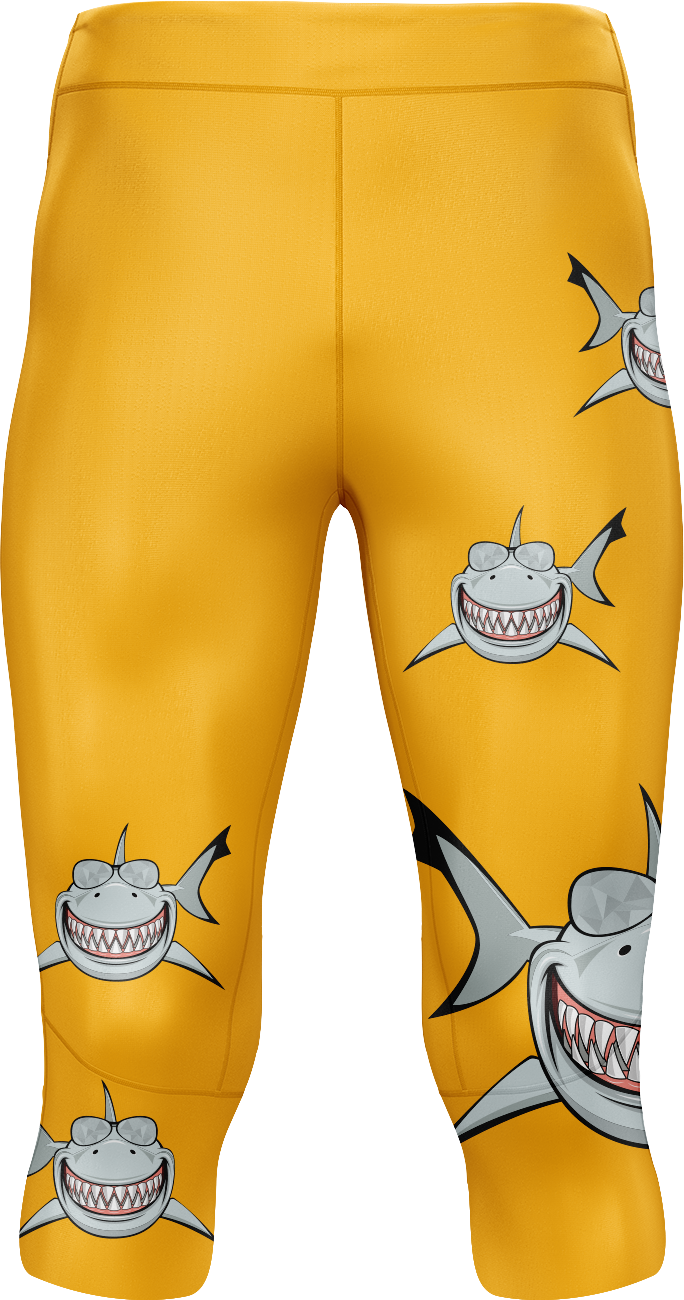 Snazzy Shark Tights 3/4 or full length