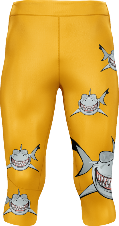 Snazzy Shark Tights 3/4 or full length