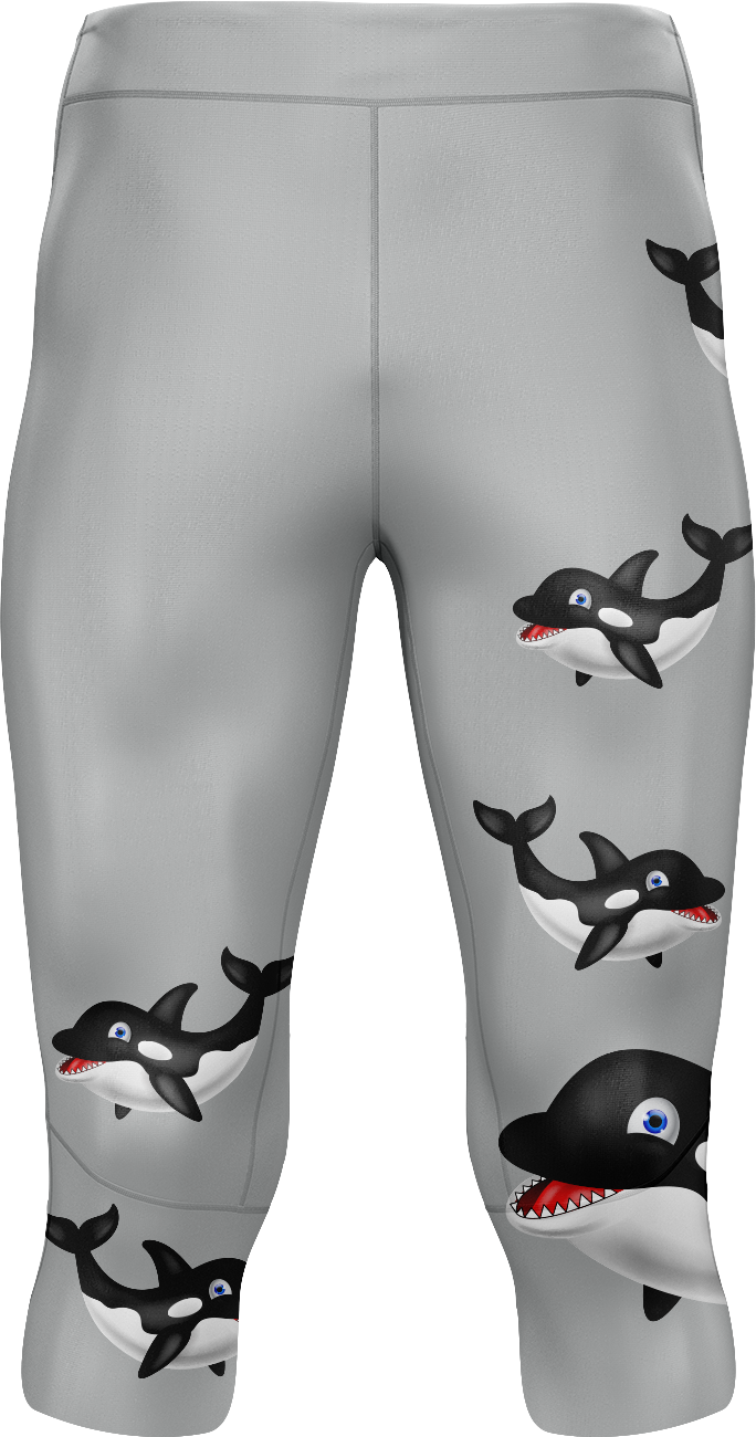 Orca Whale tights 3/4 or full length