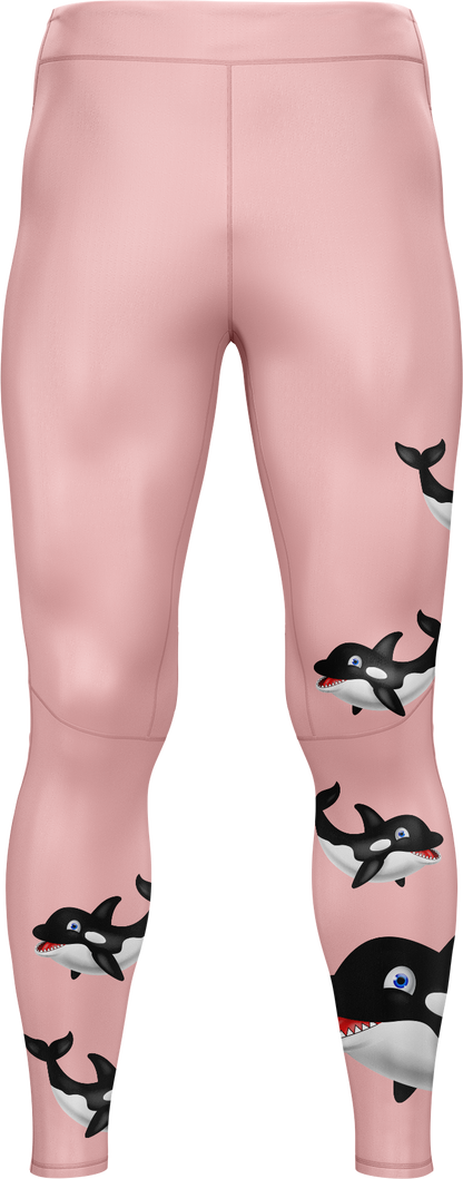 Orca Whale tights 3/4 or full length