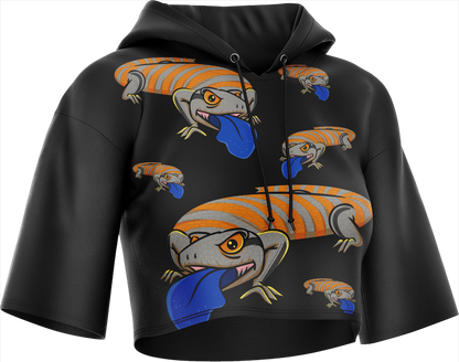 Bluey Lizard Crop hoodies