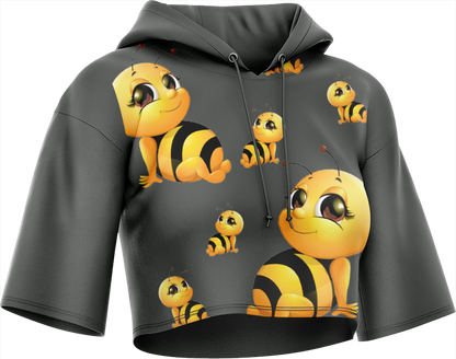 Buzz Bee Crop hoodies