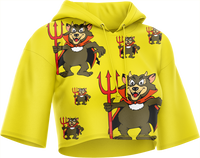 Devil Wears Crop hoodies 2